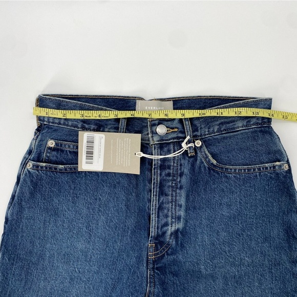 Everlane Rigid Way High Organic Cotton Jean Shorts size 26 - Picture 13 of 15